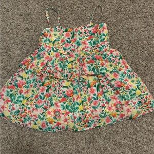 Janie and Jack Colorful Floral Dress